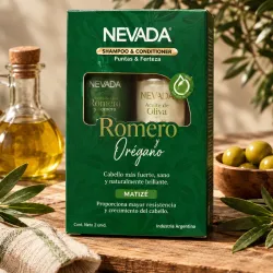 Juego de Champu Romero y Orégano