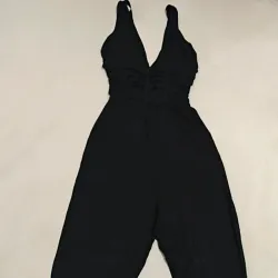 Mono negro sin mangas – ASOS