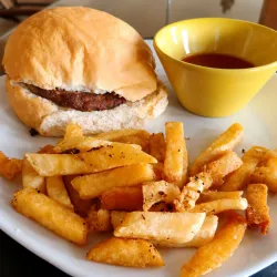 Hamburguesa estrella fugaz