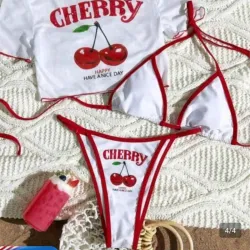 Juego de bikini Cherry