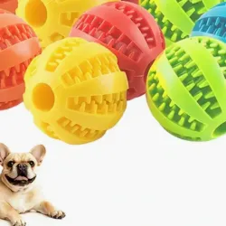 Pelotas para hechar comida adentro