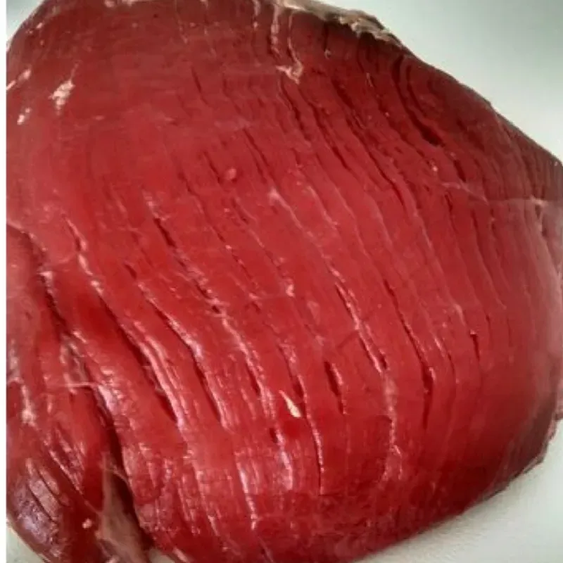 Carne de res limpia
