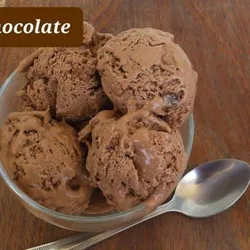 Cubeta d helado chocolate 