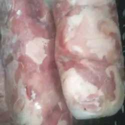 Masa dé cerdo limpia 