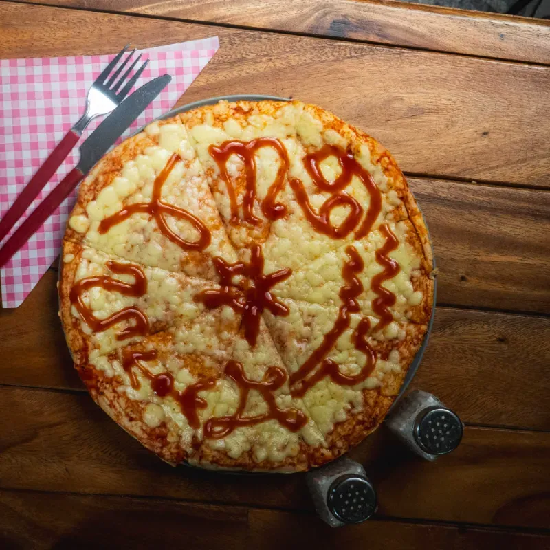 Pizza de Queso Gouda BIG(30cm)