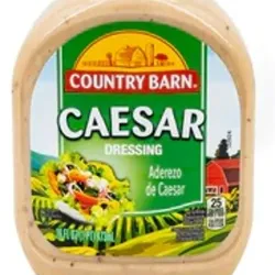 Aderezo paras ensalada Caesar, Country Barn ,16 oz