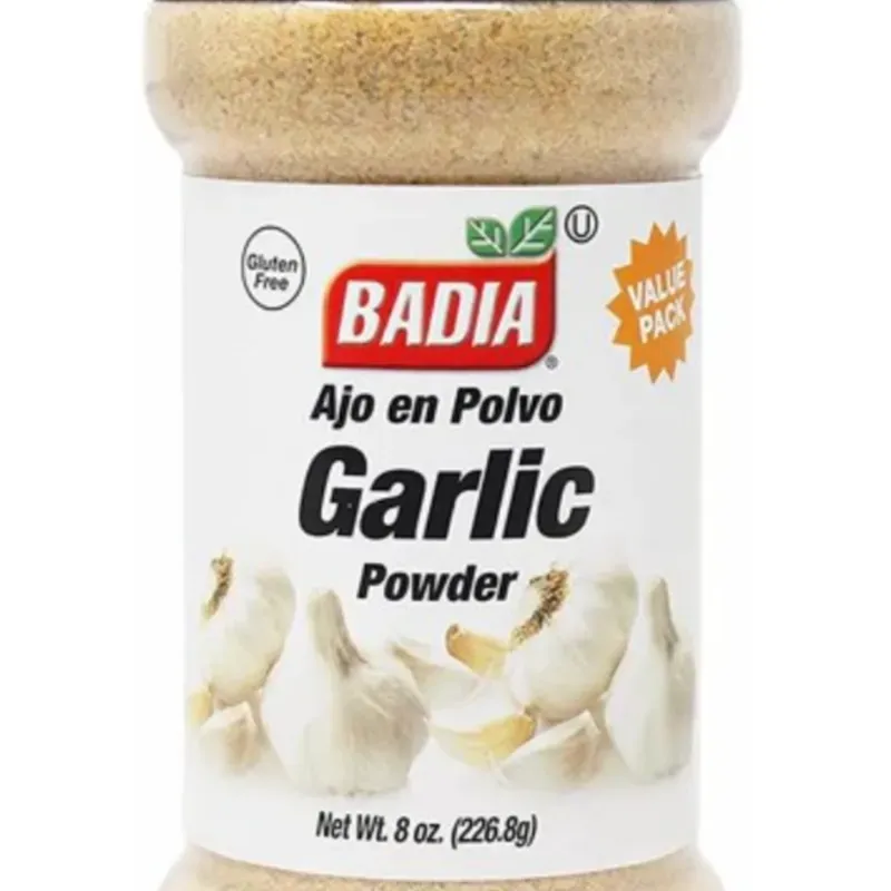 Ajo en polvo, Badia, 8 oz 