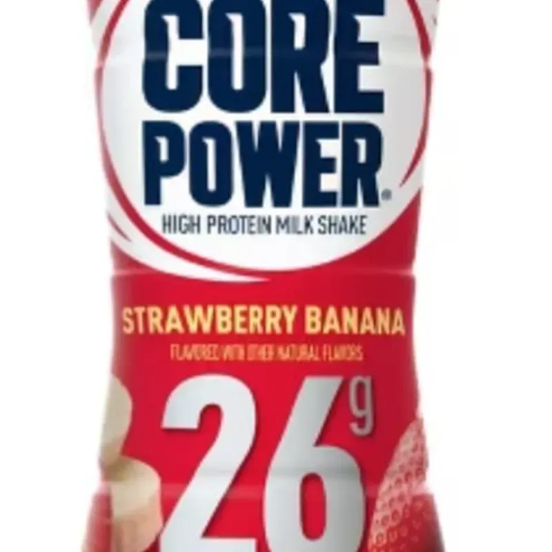 Batido Alto en Proteinas (26 g) sabor fresa y plátano, Core Power, Fairlife,14 oz