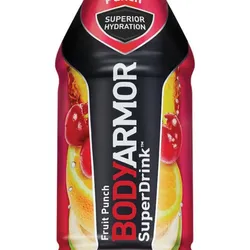BodyArmor SuperDrink, bebida deportiva con electrolitos, ponche de frutas, 16 onzas 