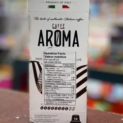 Café Aroma ,cremoso,10 cápsulas 