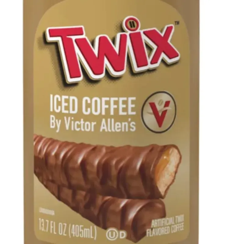 Café con leche helado, sabor Twix, Victor Allens, 405 ml