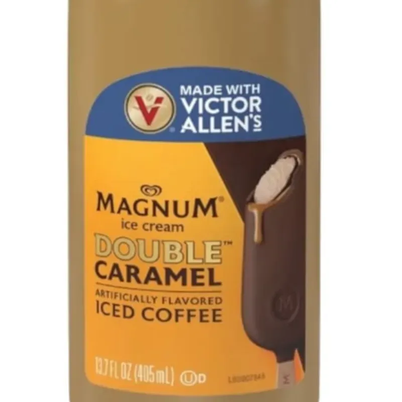 CAFÉ HELADO CON CARAMELO MAGNUM,VICTOR ALLENS