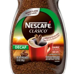 Café soluble y descafeinado, Nescafé, 100 g