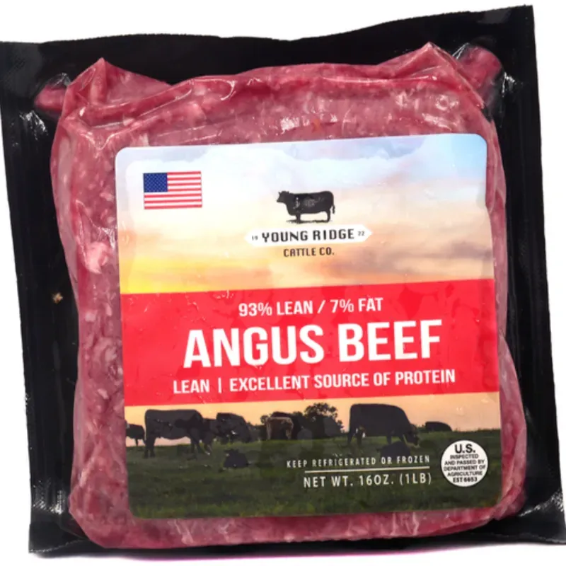 Carne molida de res, Angus 92/7, 16 oz