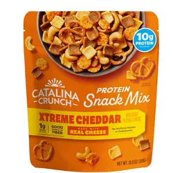 CATALINA CRUNCH Snack Mix, Xtreme cheddar hecho con queso real, sin gluten, peso neto 18 onzas