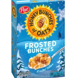 Cereal con avena y miel, Frosted bunches , Post