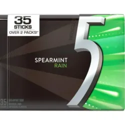 Chicle 5, Spearmint, 35 tiras