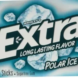 Chicle Extra, Polar Ice, 15 tiras
