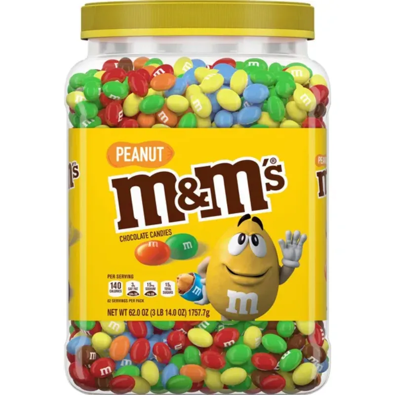 Chocolate M&M relleno de maní 62oz