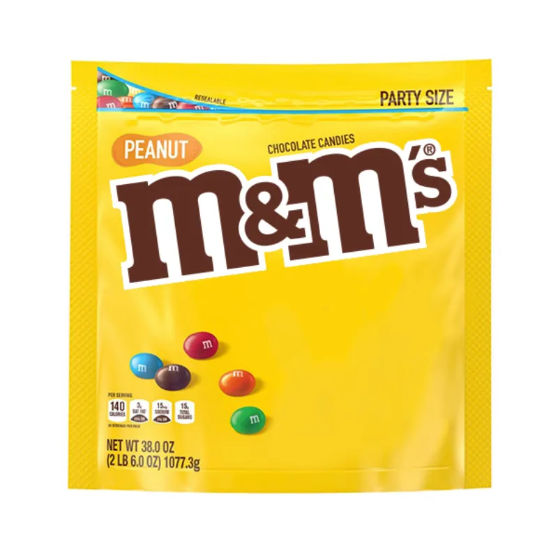 Chocolate M&Ms con maní 
