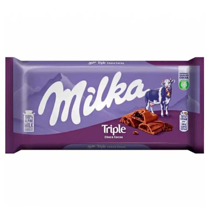 Chocolate Milka Triple Choco Cocoa