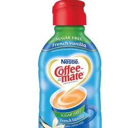 Coffee Mate , crema líquida sabor vainilla ,56oz