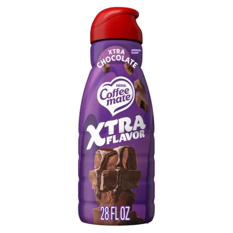 Coffee Mate , crema líquida , sabor xtra chocolate 