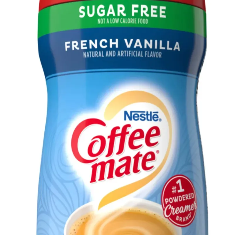 Coffee Mate, sabor vainilla francesa, Zero azúcar 