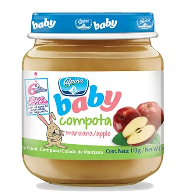 Compota Baby, Manzana, 113 g