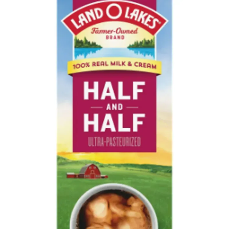 Crema tradicional mitad y mitad, Land O Lakes, 946 ml