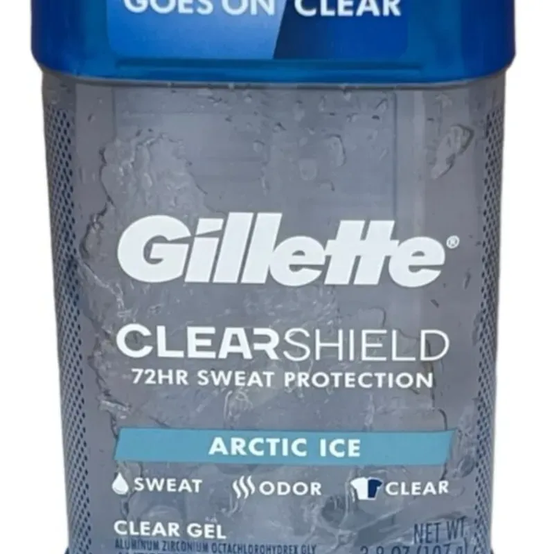 Desodorante en gel, Clearshield, Arctic Ice, Gillette, 107 g