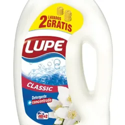 Detergente concentrado líquido classic , Lupe, 42 dosis