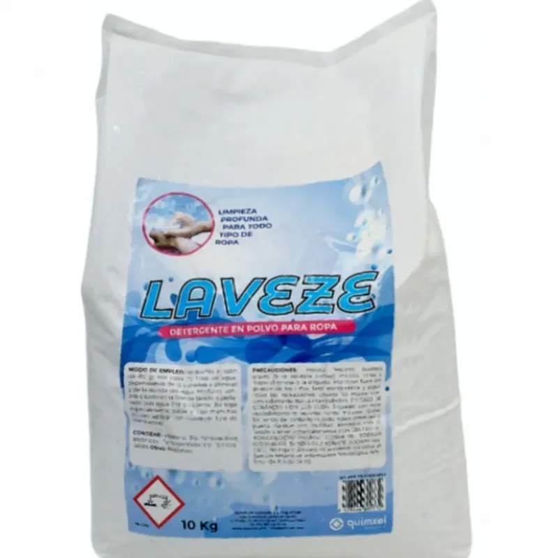 Detergente en polvo, Laveze, 10 kg