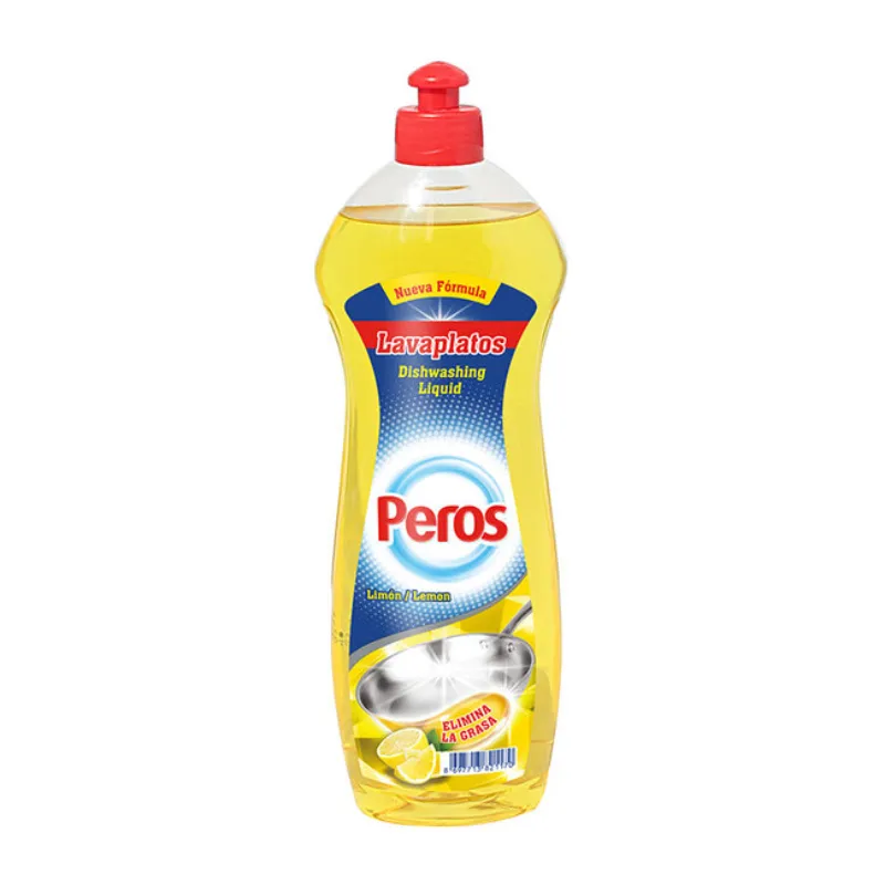 Detergente líquido para fregar, olor limón, Peros, 500 ml