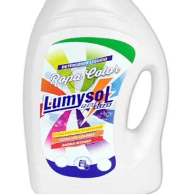 DETERGENTE LÍQUIDO PARA ROPA DE COLOR, LUMYSOL, 3 LT