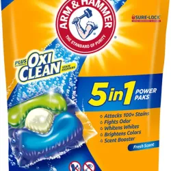 Detergente para ropa en cápsulas, Arm&Hammer+OxiClean, 14 u