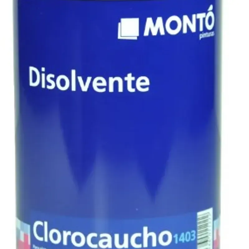 Disolvente clorocaucho, Montó