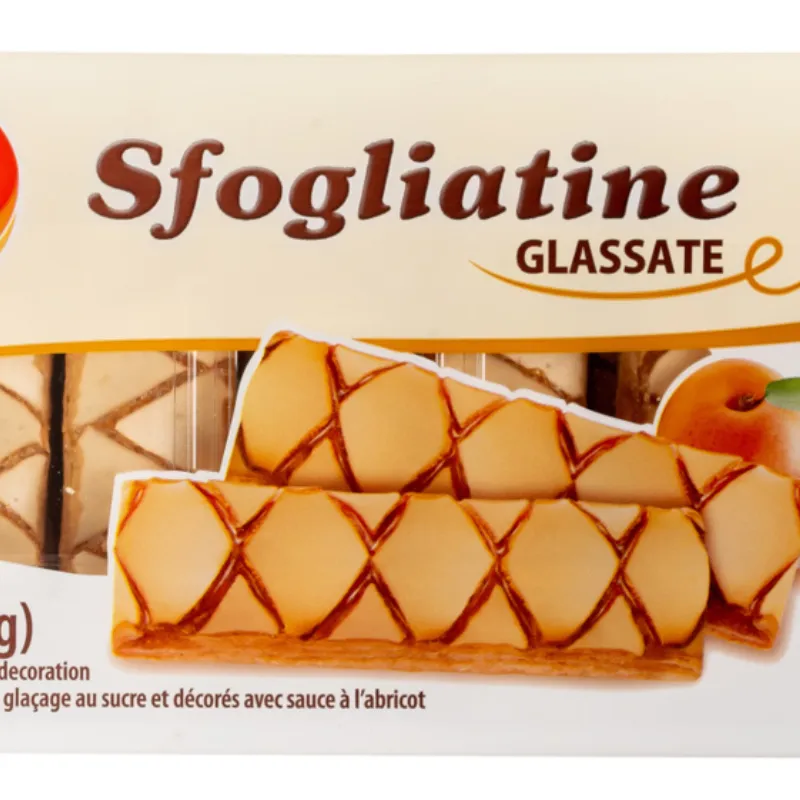 Dulces de Hojaldre Glaseado Italiano