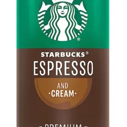 Espresso y crema, Starbucks, (lata) 192 ml