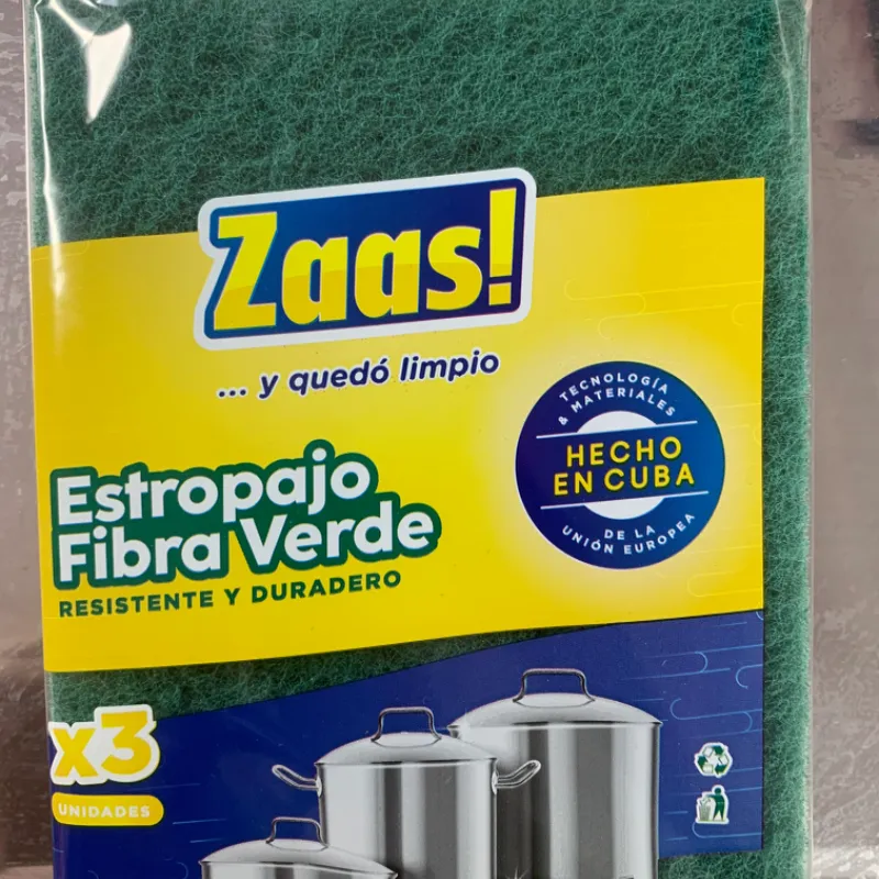 Estropajo Fibra Verde
