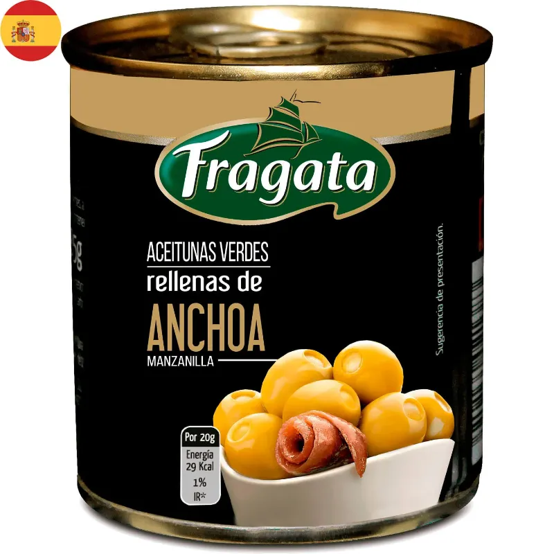 Fragata , Aceitunas rellenas de Anchoa 