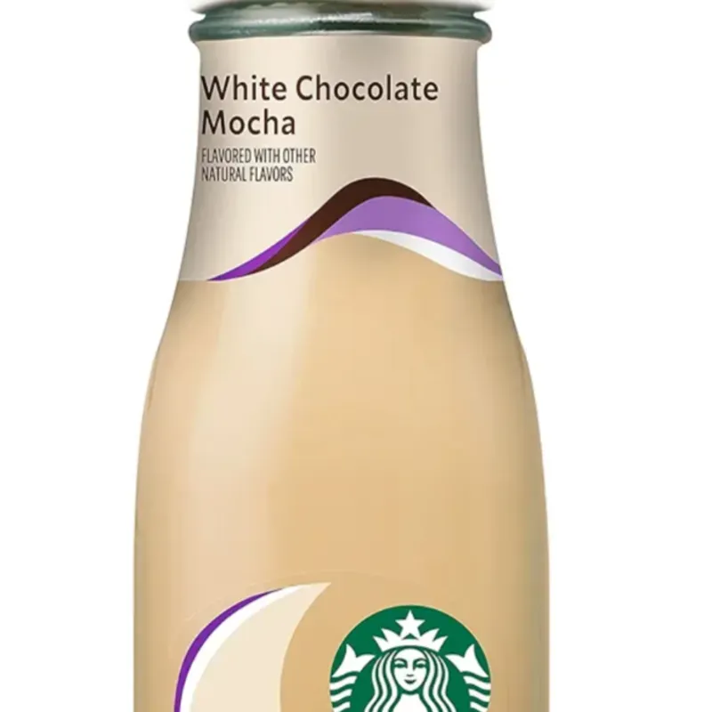 Frappuccino de mocha chocolate blanco, Starbucks 