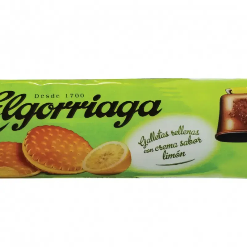 Galletas rellenas de limón, Elgorriaga, 240 g