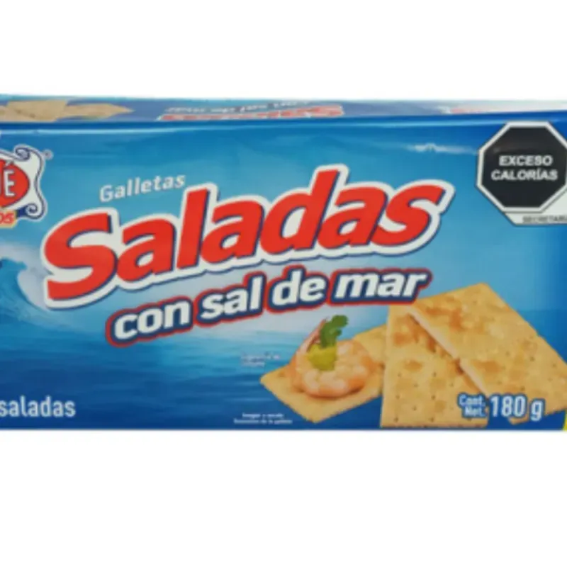 Galletas saladas, Dónde, 180 g