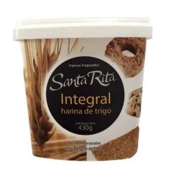 Harina de trigo integral. Santa Rita, 430 g