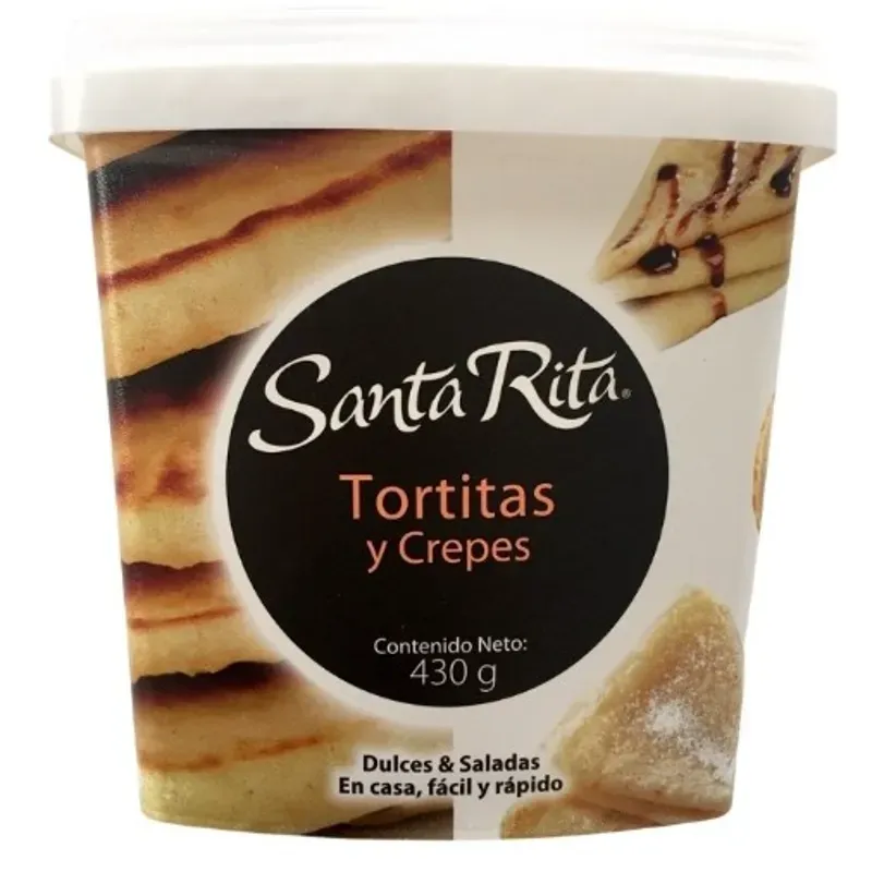 Harina preparada para Tortitas y Crepes, Santa Rita, 430 g