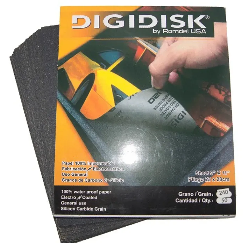 Hojas de granos de Carbono de Silicio, Digidisk