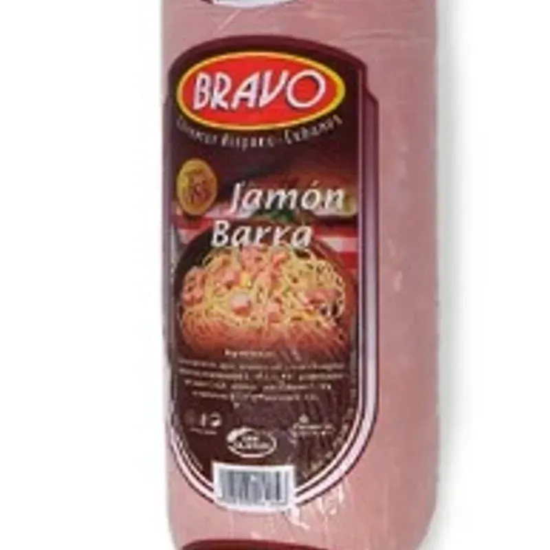 Jamón barra, Bravo.Precio por gramo 