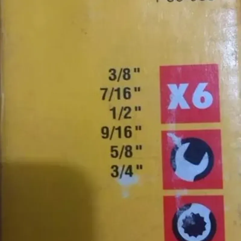 Juego De Llaves Combinadas, Stanley (6 Piezas)