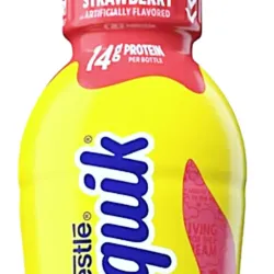 Leche baja en grasa con sabor a fresa, Nesquik,14 oz